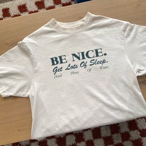 Sporty & Rich “Be Nice” Tee